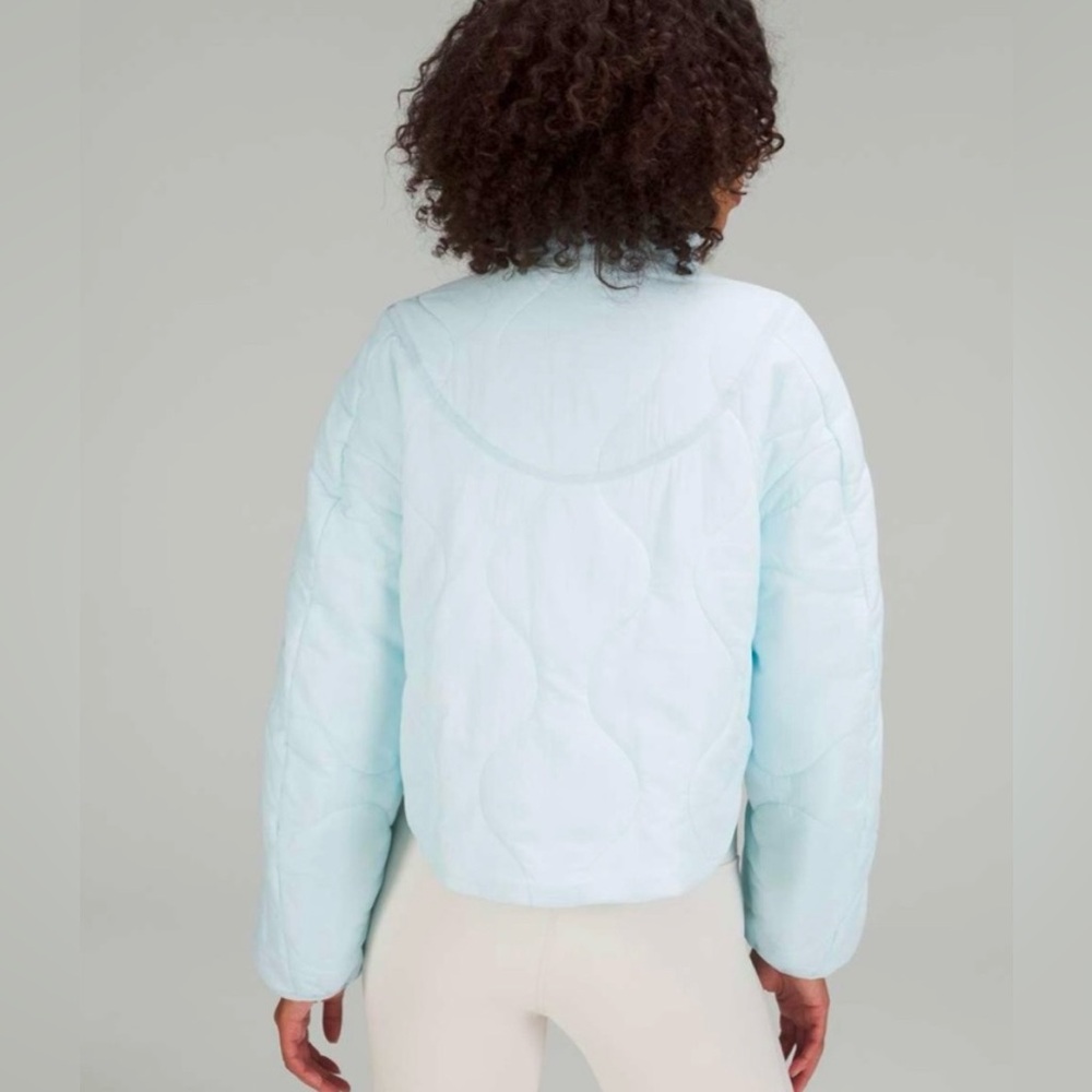Lululemon Athletica Blue Puffer Jacket - Picture 3 of 10